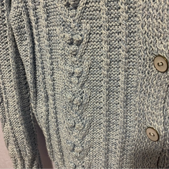 Ireland Collection By Yvonne Bergin Knit Button Up Cardigan - Picture 4 of 8